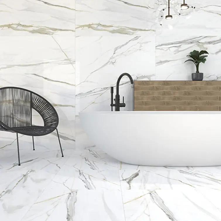 White 24x48 Matte Field Porcelain Tile (2 pack, 15.48 sq ft/case) by Apollo Tile