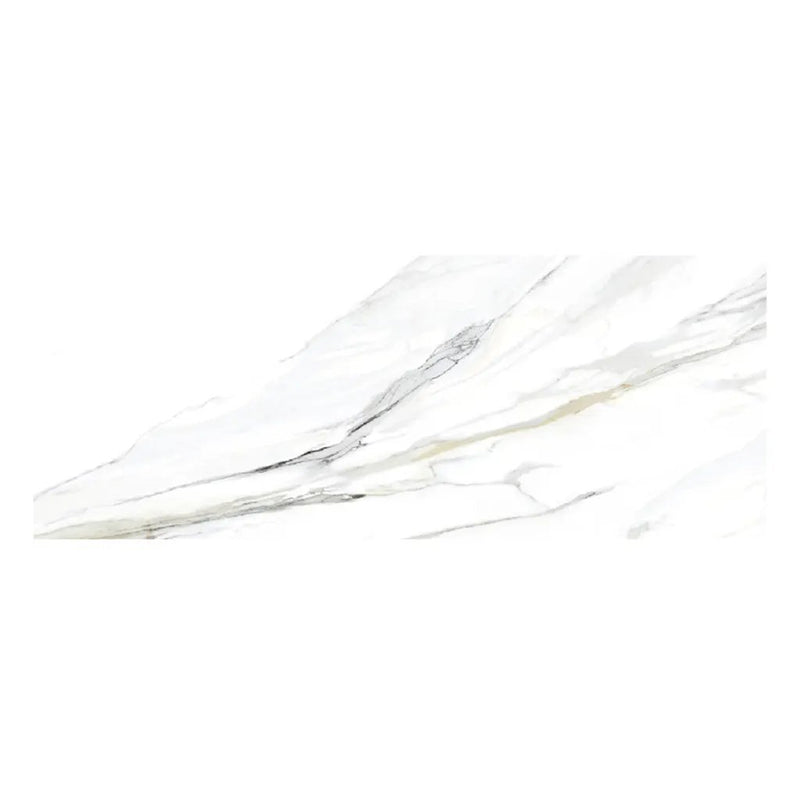 Pearl White 24x48 Polished Field Porcelain Tile (2 pack, 15.48 sq ft/case) by Apollo Tile