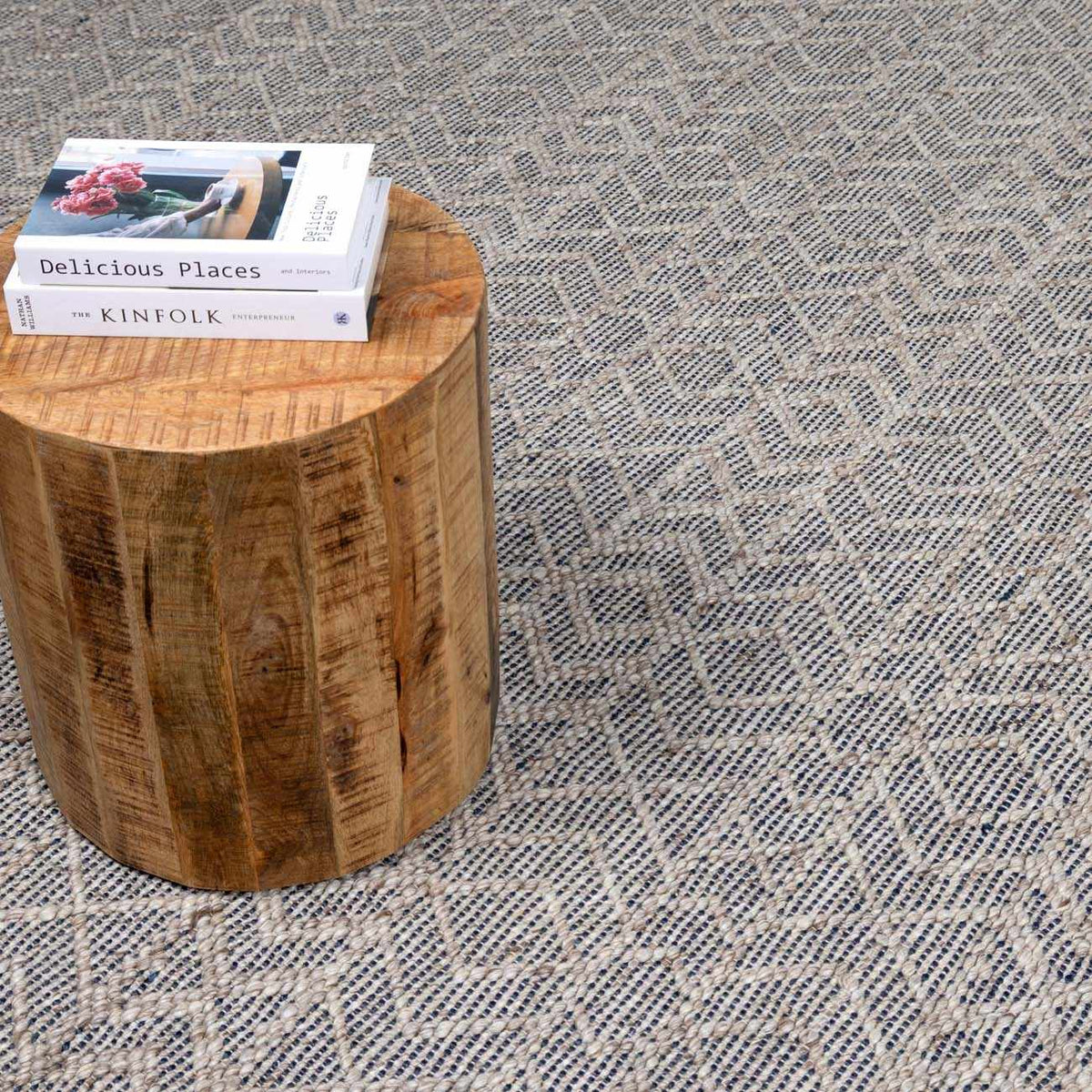 Ironia Handmade Faux Silk Rug - Clearance, photo 6 of 12