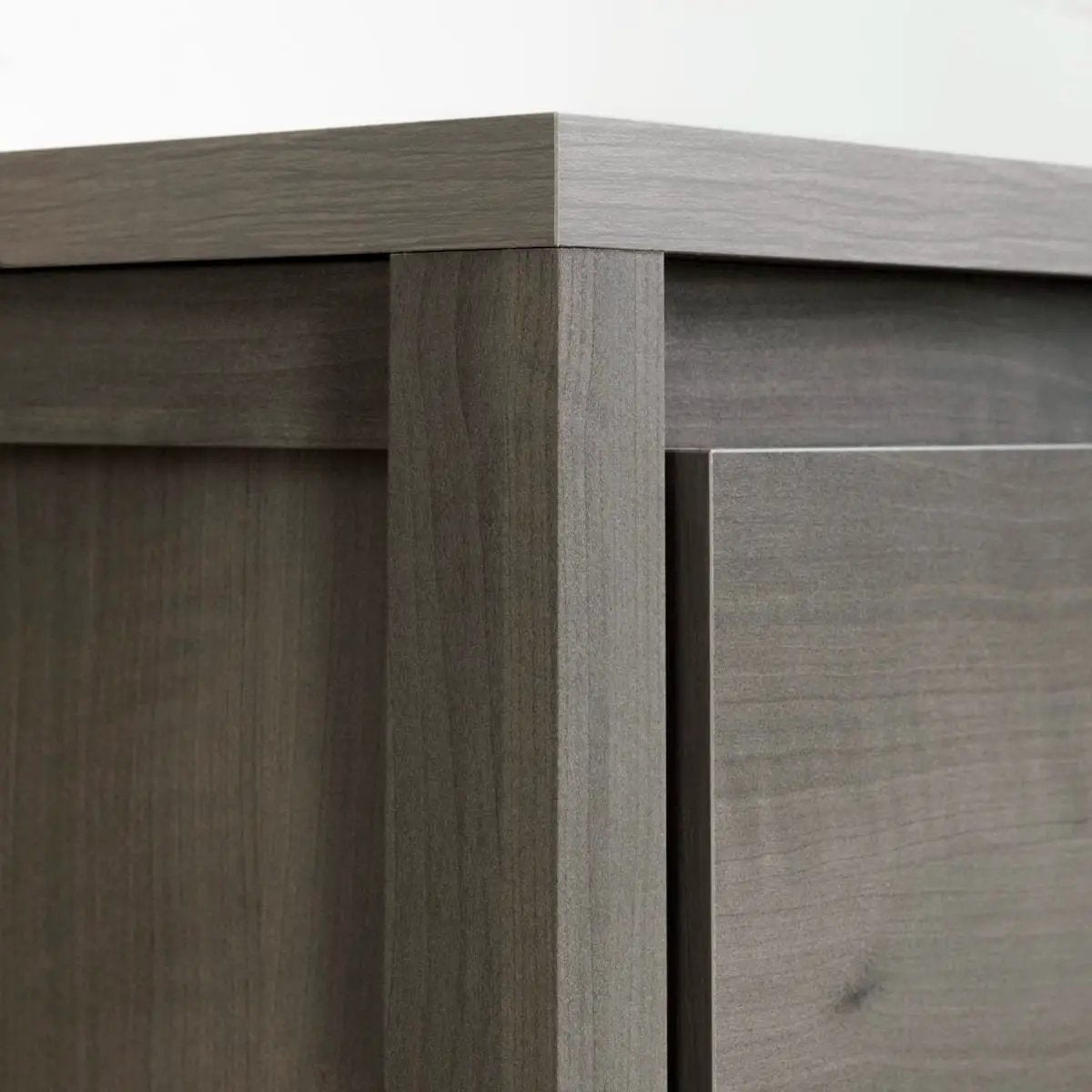 Modern Grey 6 Drawer Double Dresser by HomePacific