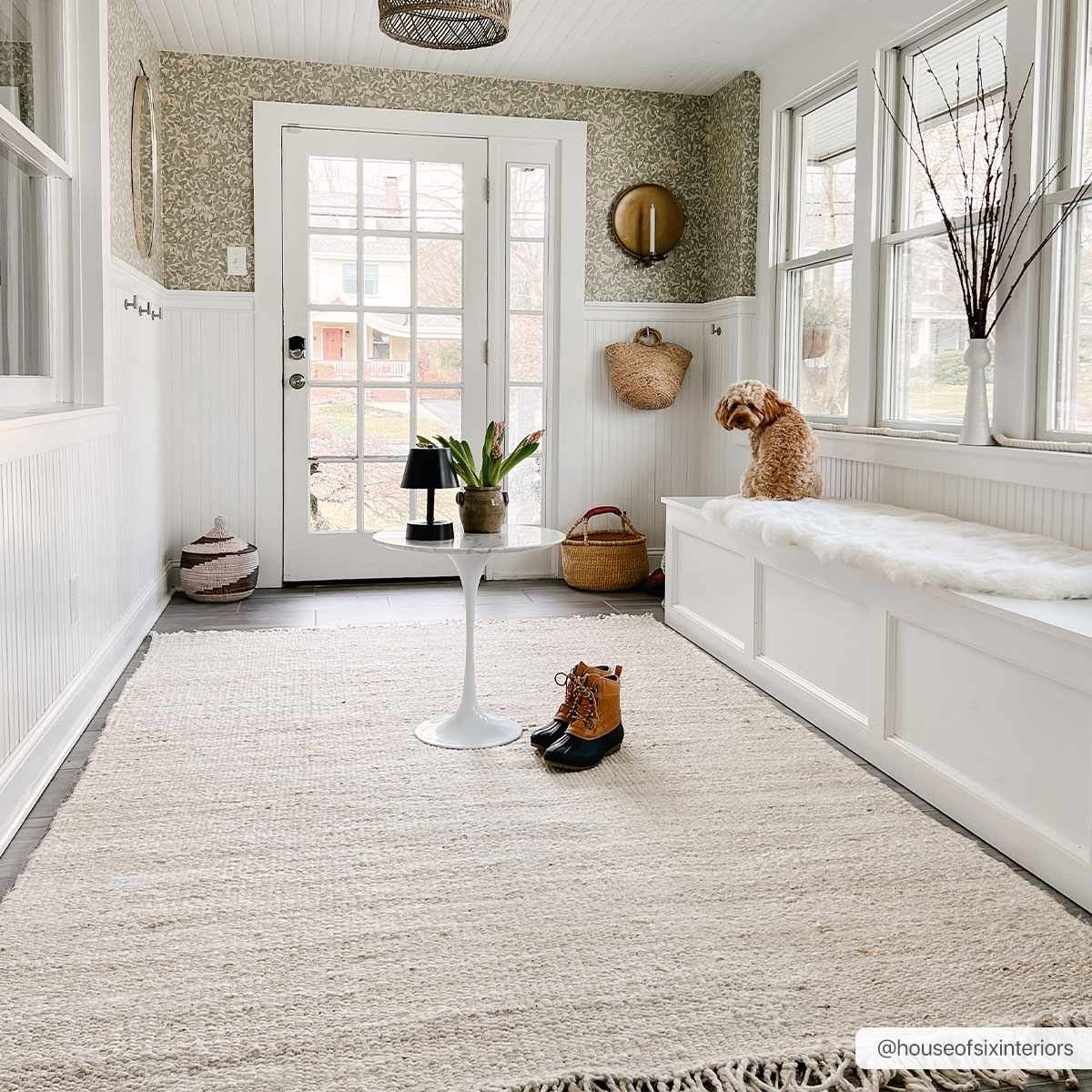 Iantha Jute Rug by Boutique Rugs