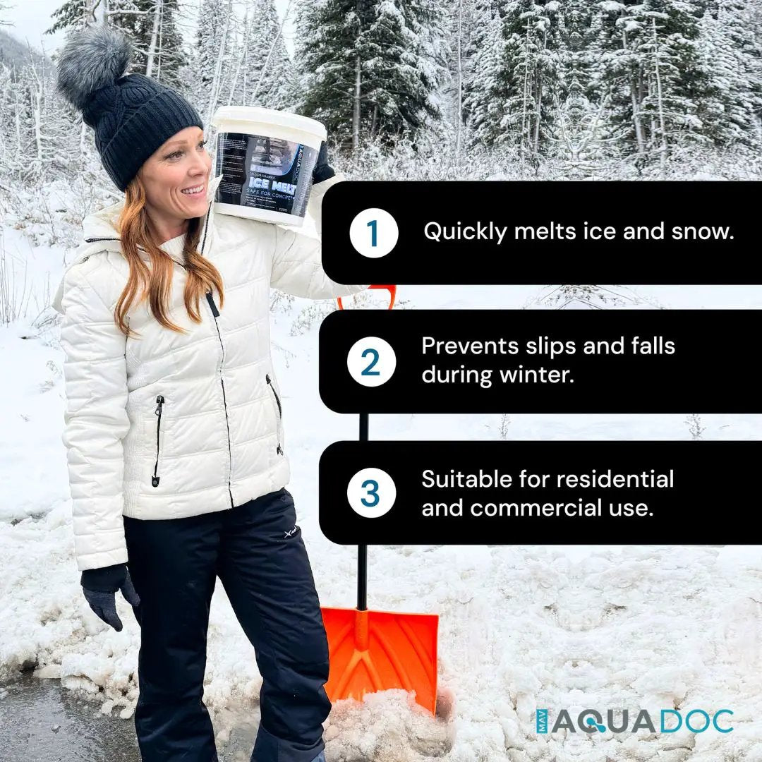 Ice Melt - Safe for Concrete by AquaDoc