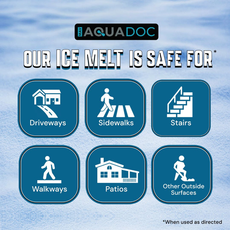 Ice Melt - Safe for Concrete by AquaDoc