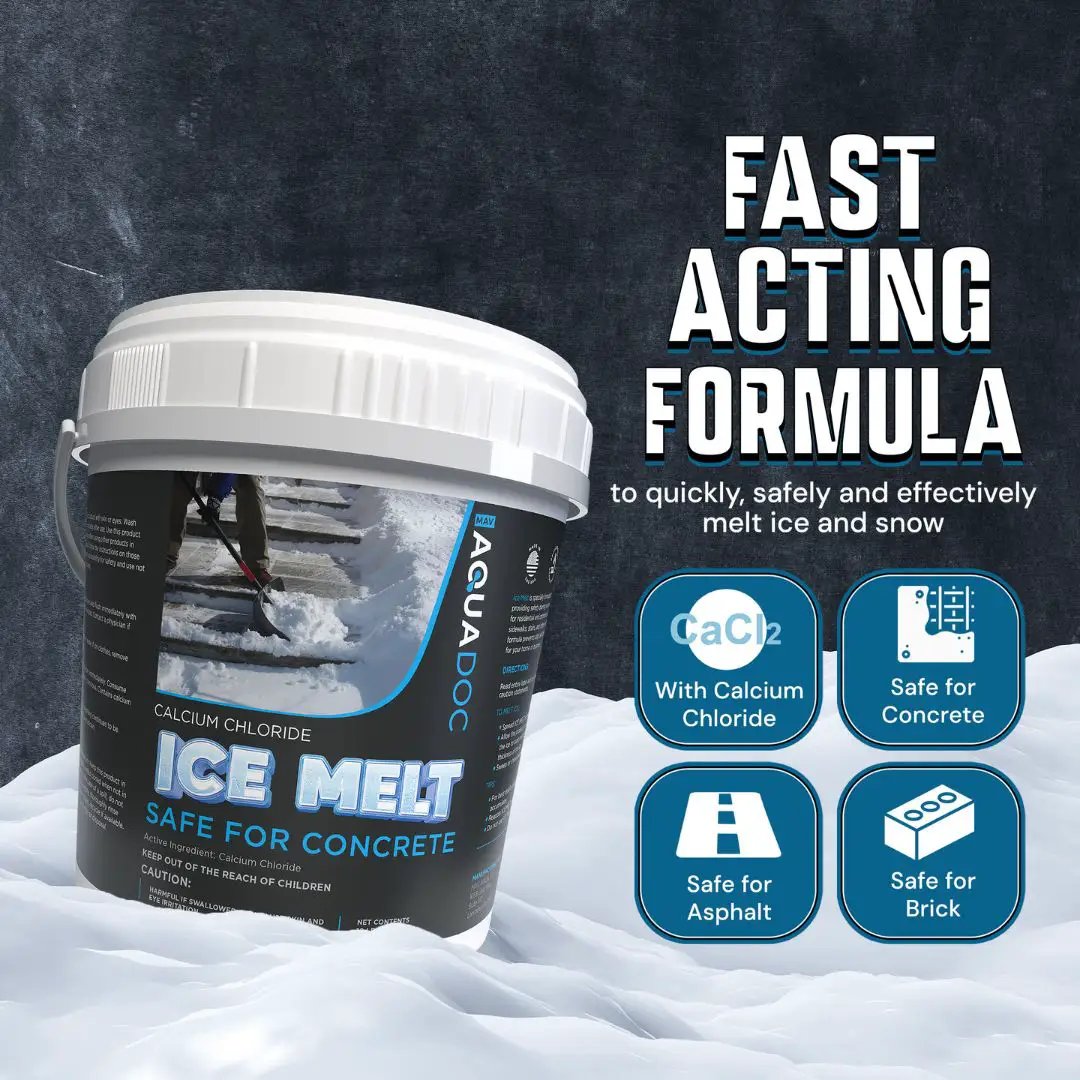 Ice Melt - Safe for Concrete by AquaDoc