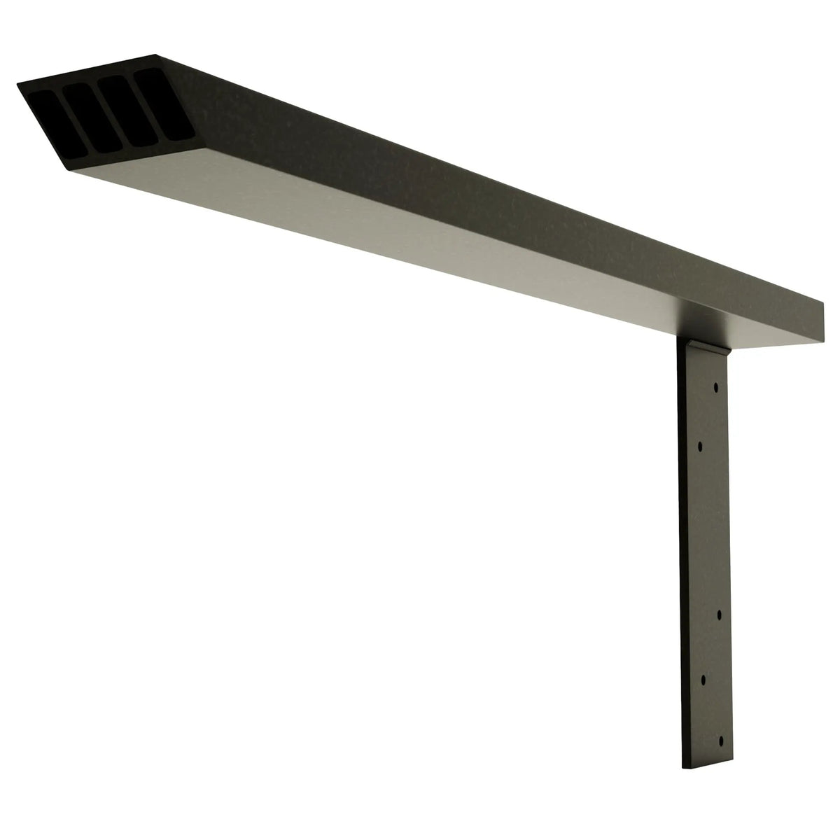 The Original™ Side Wall Free Hanging Shelf Bracket in Industrial, Aluminum or American Made Steel by The Original Granite Bracket