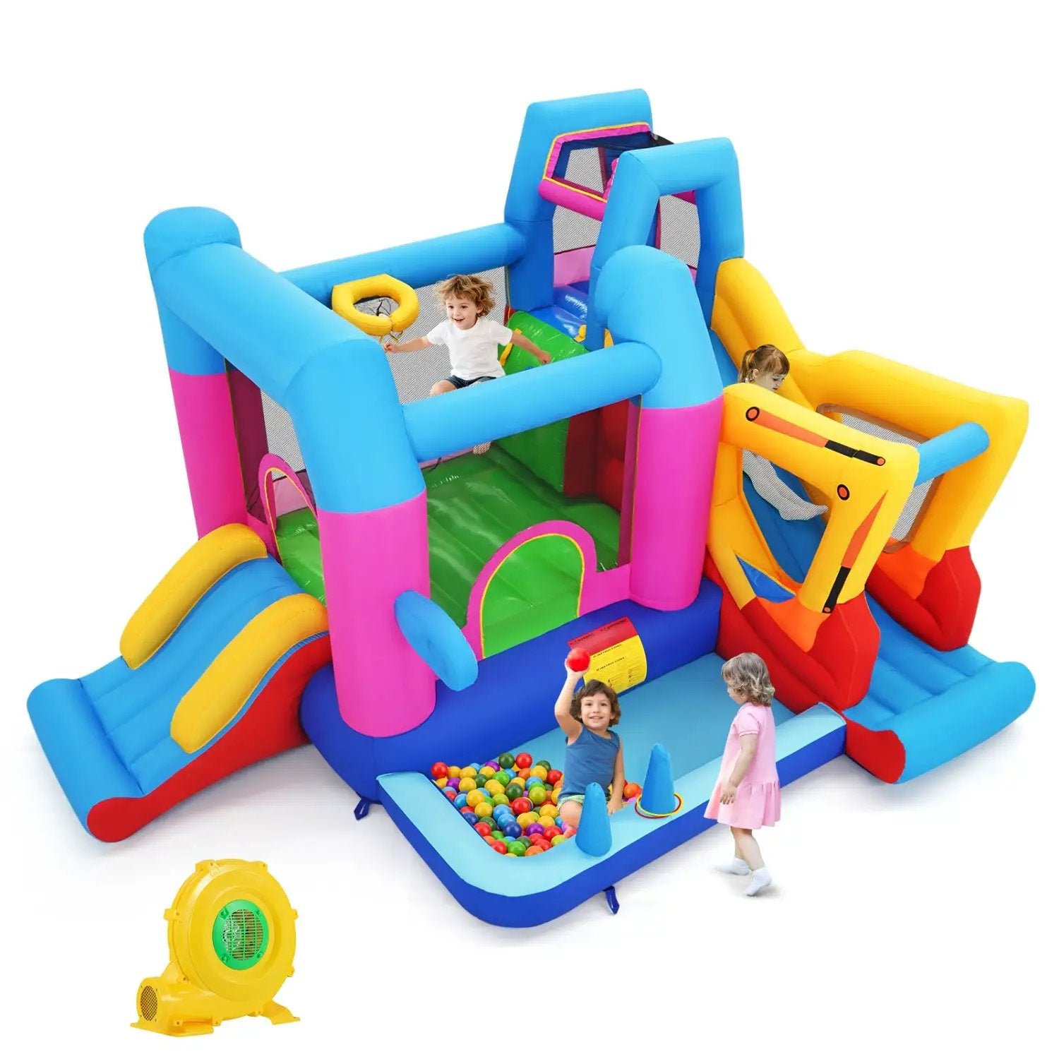 Inflatable Bounce House 8-in by DirectDeals