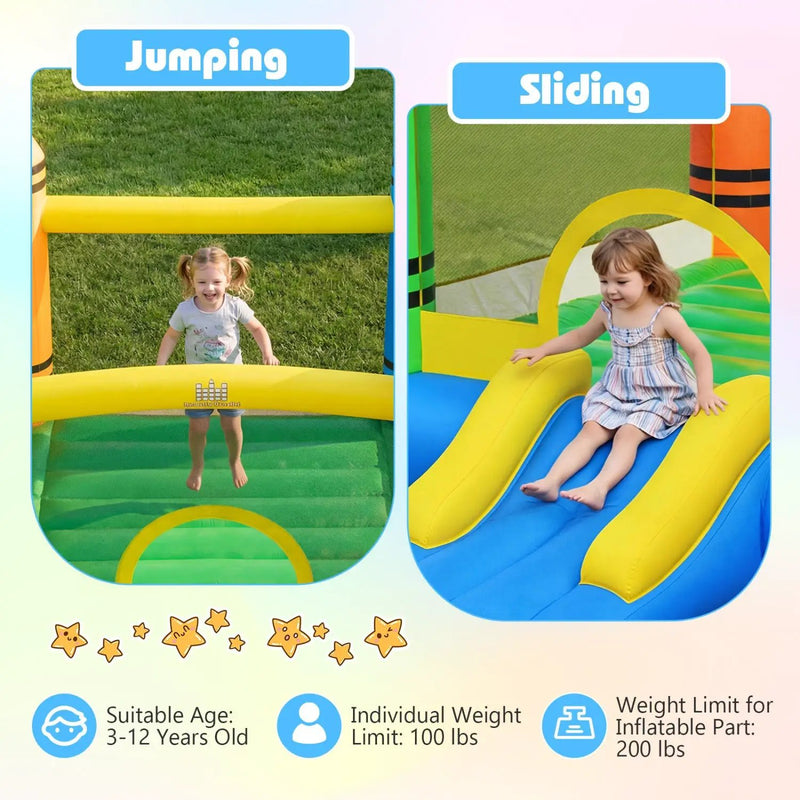 Inflatable Bounce House 2-in by DirectDeals