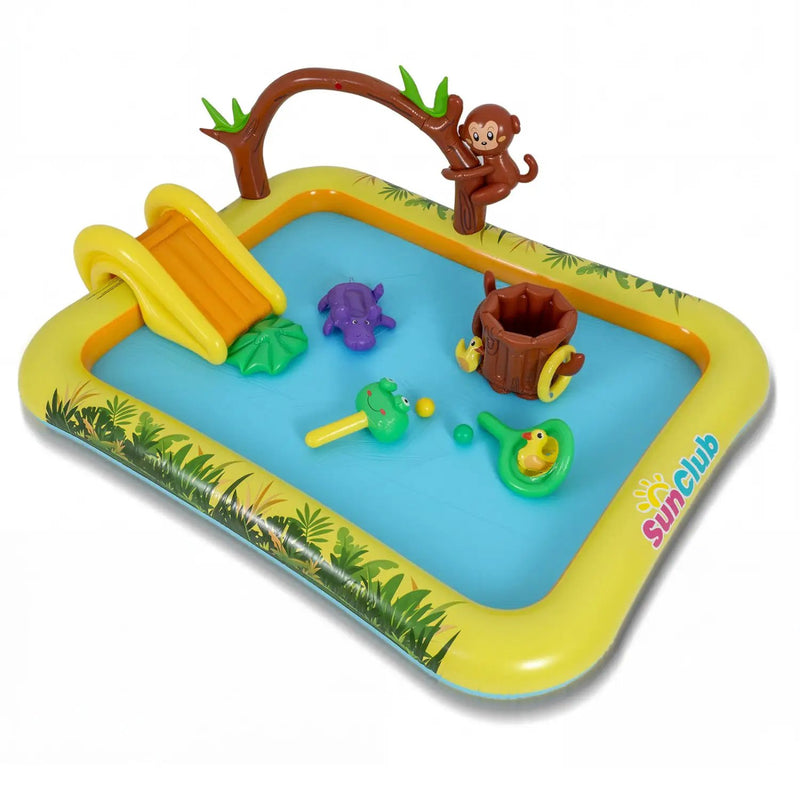 Animal Spray Pool with Slide for Backyard and Garden by DirectDeals