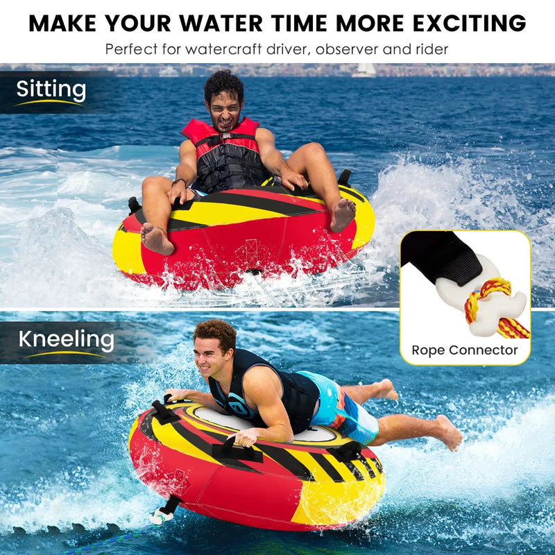 Inflatable Towable Tubes for Boating Water Sport by DirectDeals