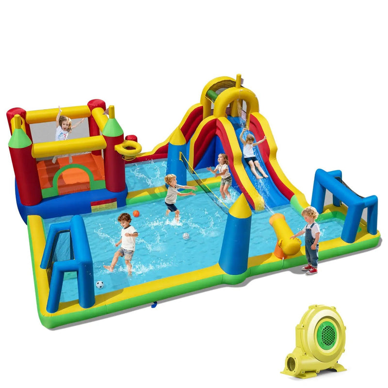 Inflatable Water Slide Bounce House 9-in by DirectDeals