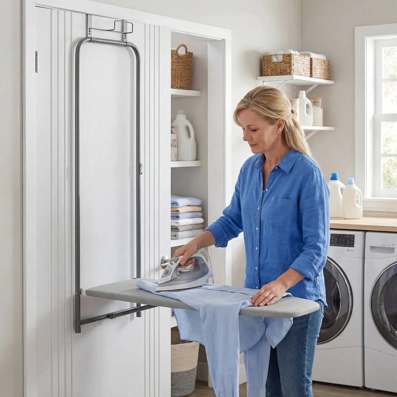 Ironing Board Space-Saving Metal Hanging Ironing Board by DirectDeals