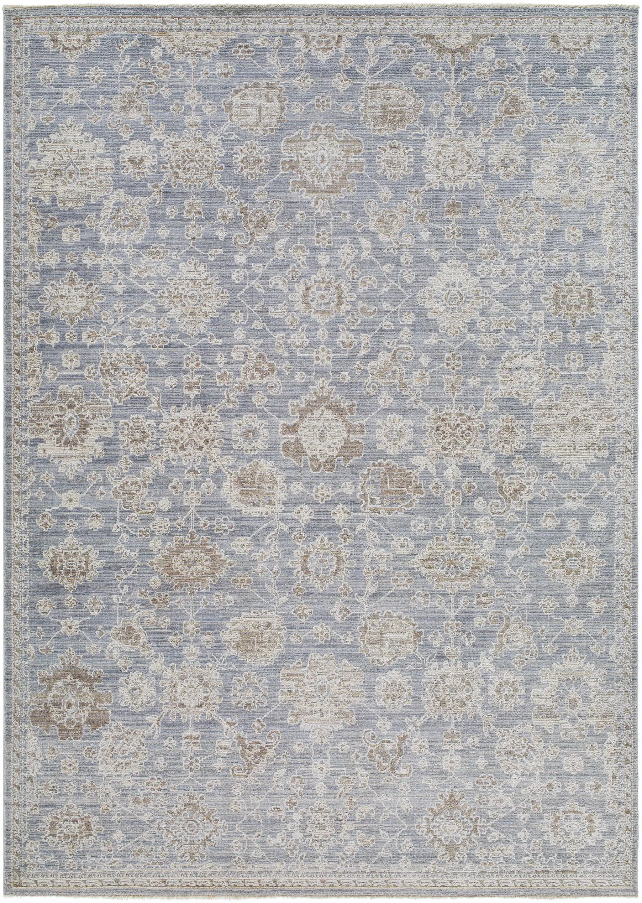 Urara Blue Area Rug by Boutique Rugs