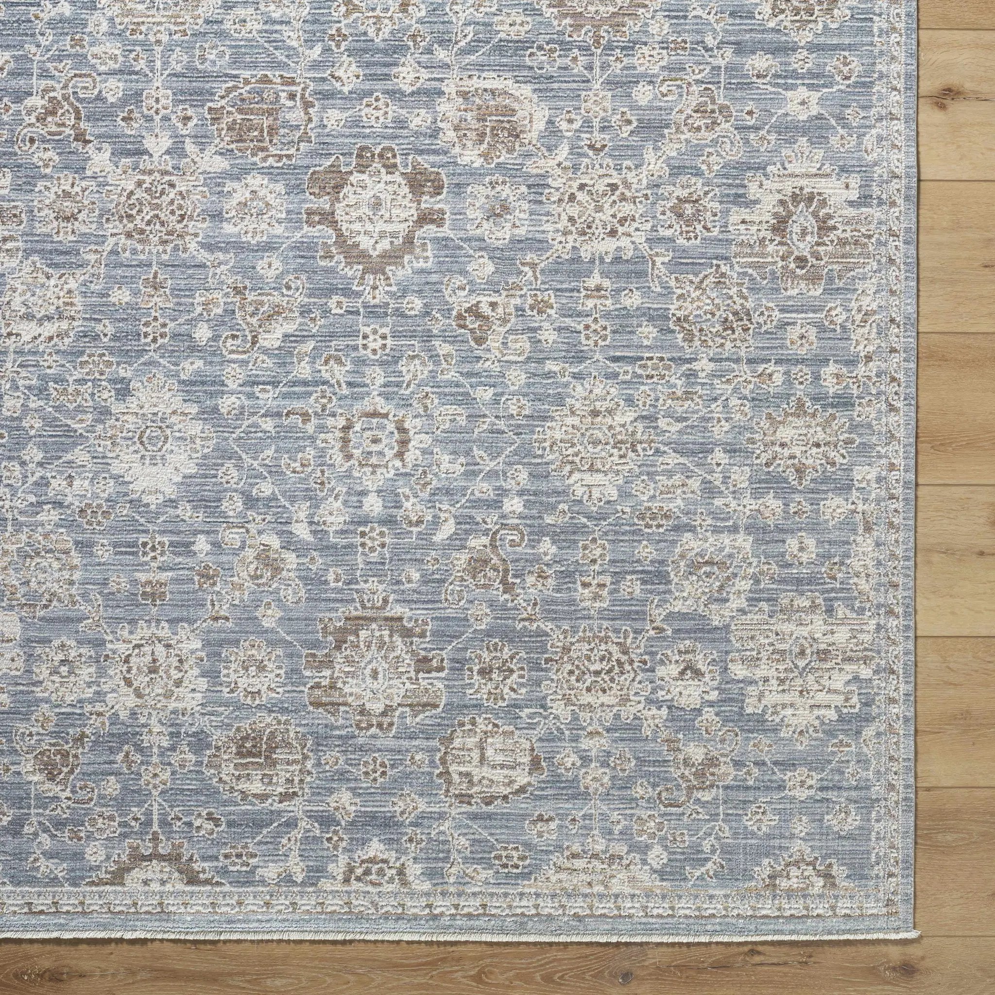 Urara Blue Area Rug by Boutique Rugs