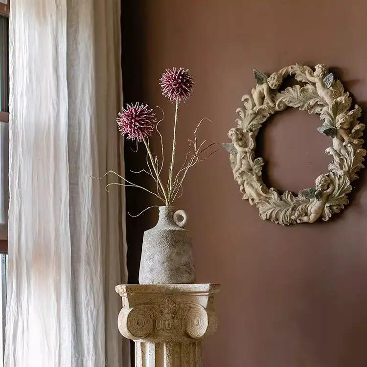 Rustic Thistle Pod Stem 27.5" Tall by RusticReach