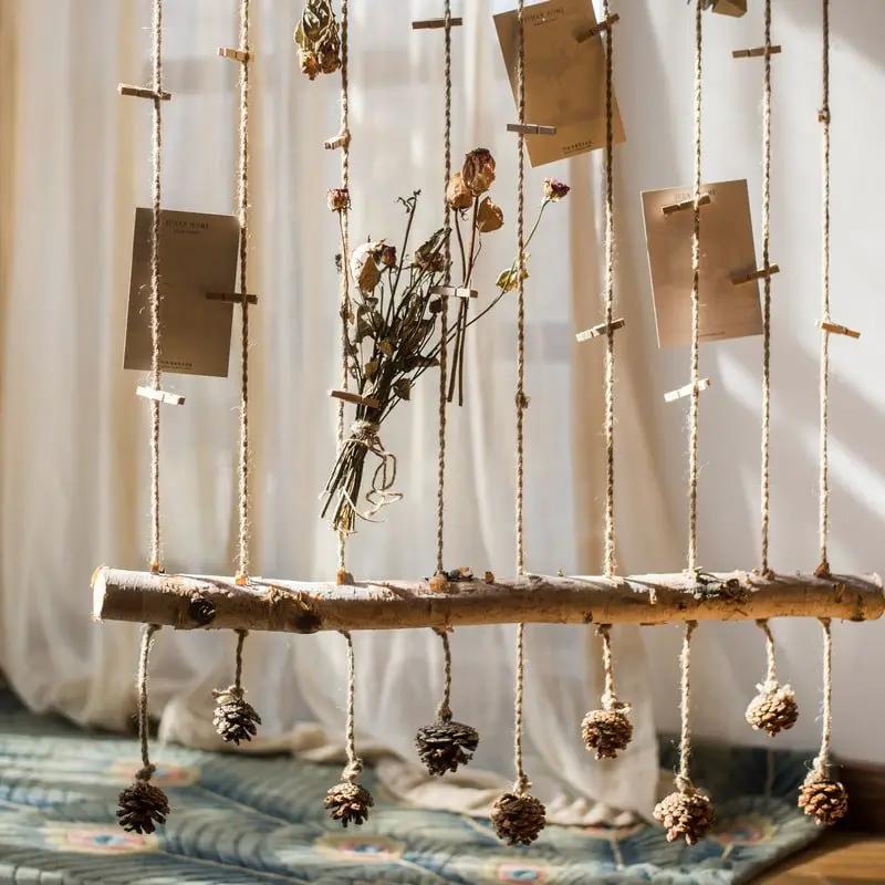 Birch Wood Photo Wall Hanger by RusticReach