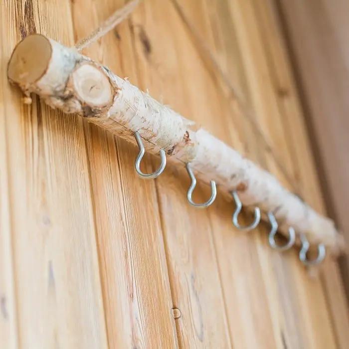 Birch Wood Craft Wall Hanger by RusticReach