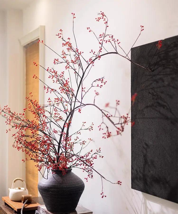 Rustic Berries on Tall Branch by RusticReach