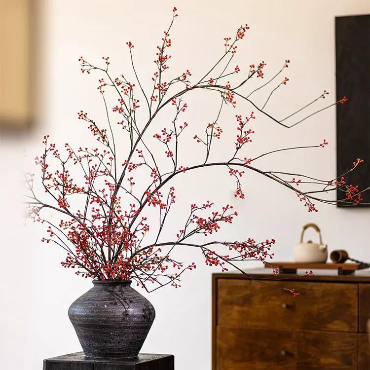 Rustic Berries on Tall Branch by RusticReach