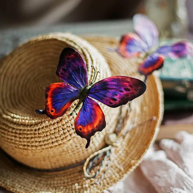 Butterfly Clips Randomly Picked Set of 5 by RusticReach