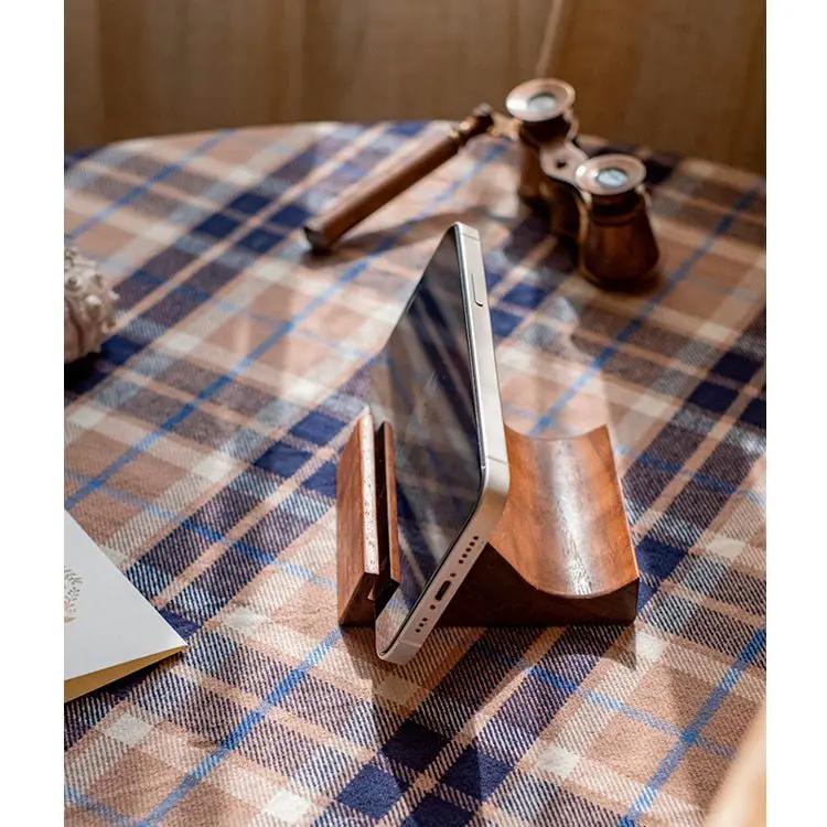 Solid Wood Cellphone Stand Desktop Stand by RusticReach