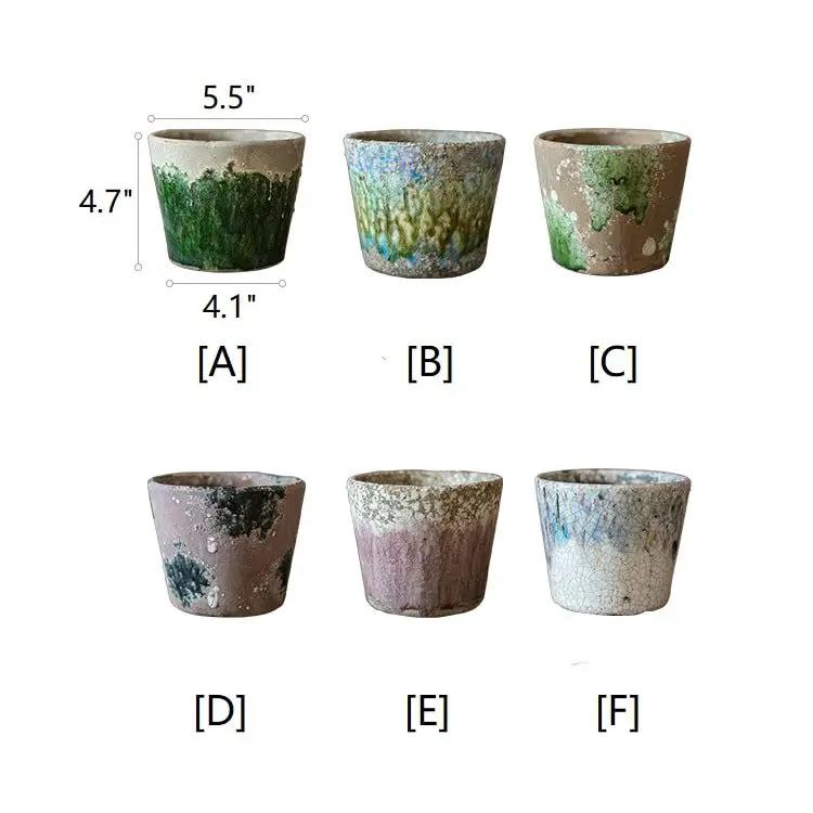 Colorful Terracotta Pot by RusticReach