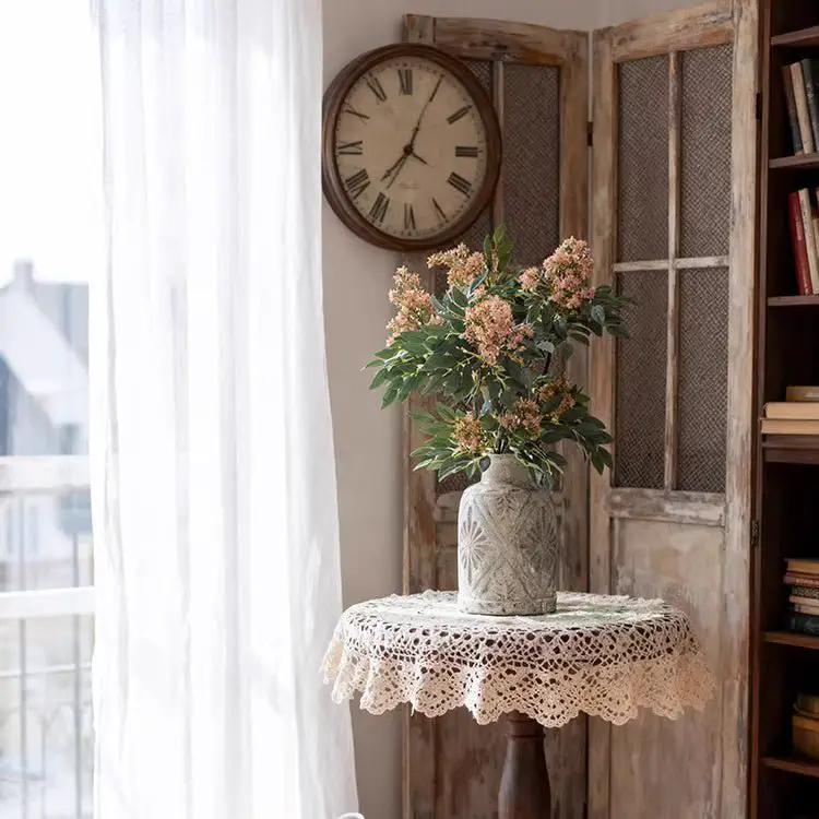 Cottage Garden Blossom Stem 35.4" Tall by RusticReach