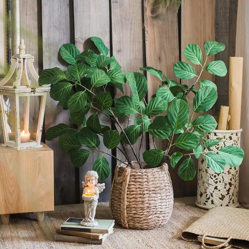 Artificial Faux Large Dans Leaf Stem Plant by RusticReach