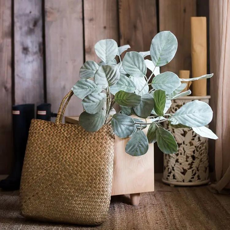 Artificial Faux Large Dans Leaf Stem Plant by RusticReach