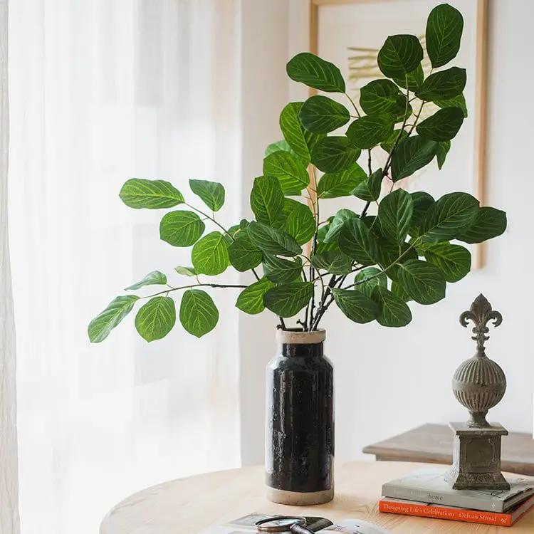 Artificial Faux Large Dans Leaf Stem Plant by RusticReach