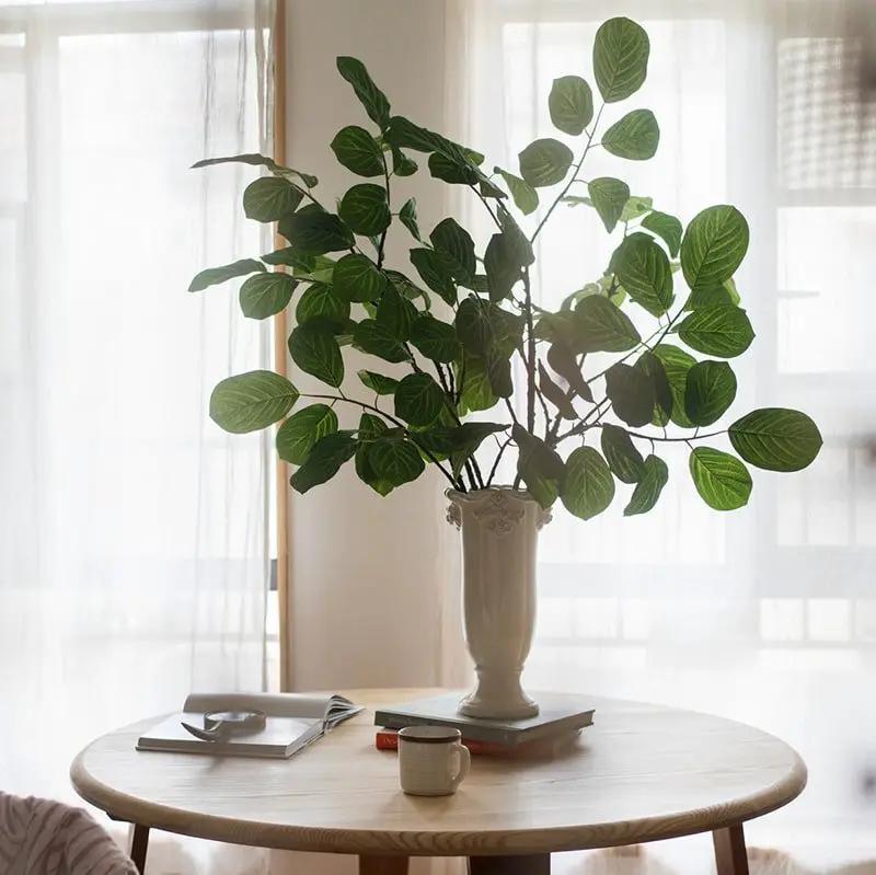 Artificial Faux Large Dans Leaf Stem Plant by RusticReach