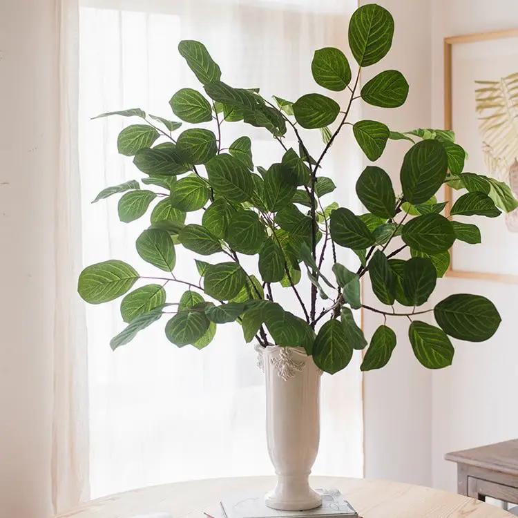 Artificial Faux Large Dans Leaf Stem Plant by RusticReach
