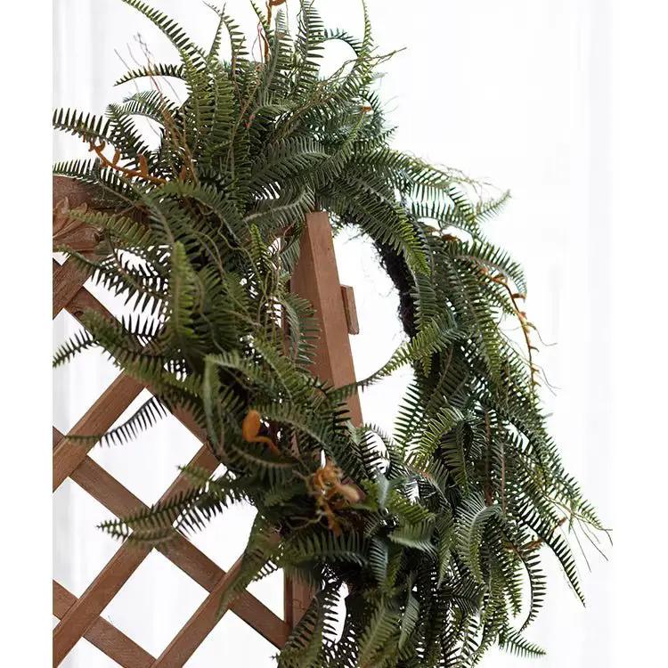 Evergreen Fern Garland and Wreath by RusticReach
