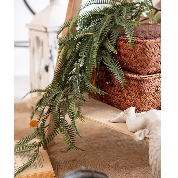 Evergreen Fern Garland and Wreath by RusticReach