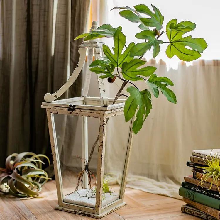 Artificial Faux Fig Leaf Stem by RusticReach