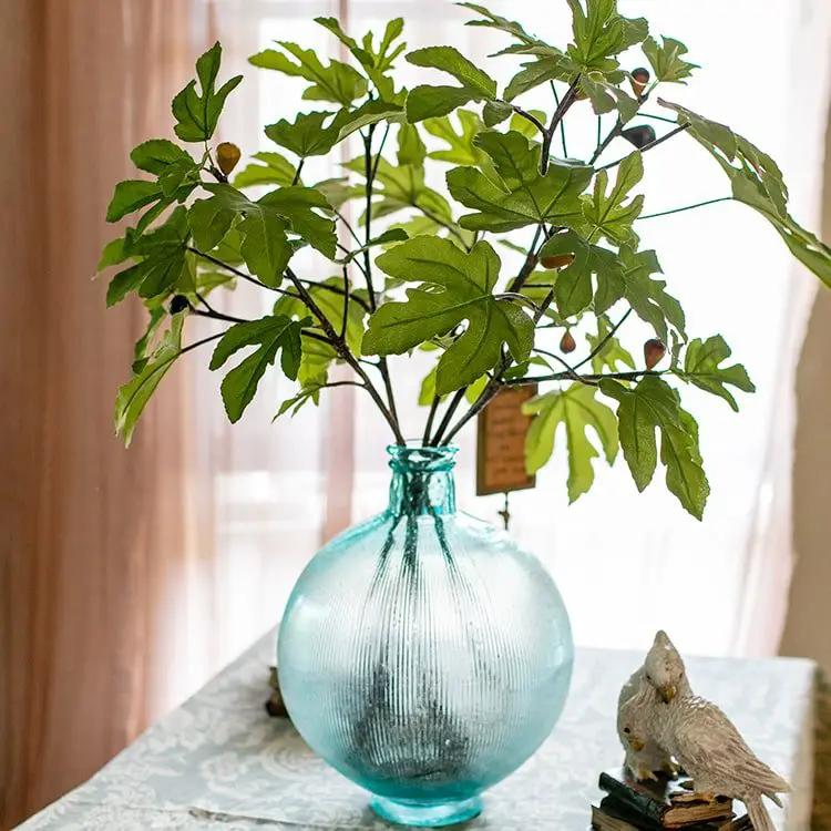 Artificial Faux Fig Leaf Stem by RusticReach