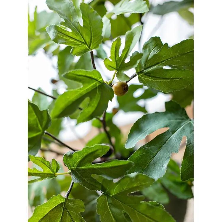 Artificial Faux Fig Leaf Stem by RusticReach