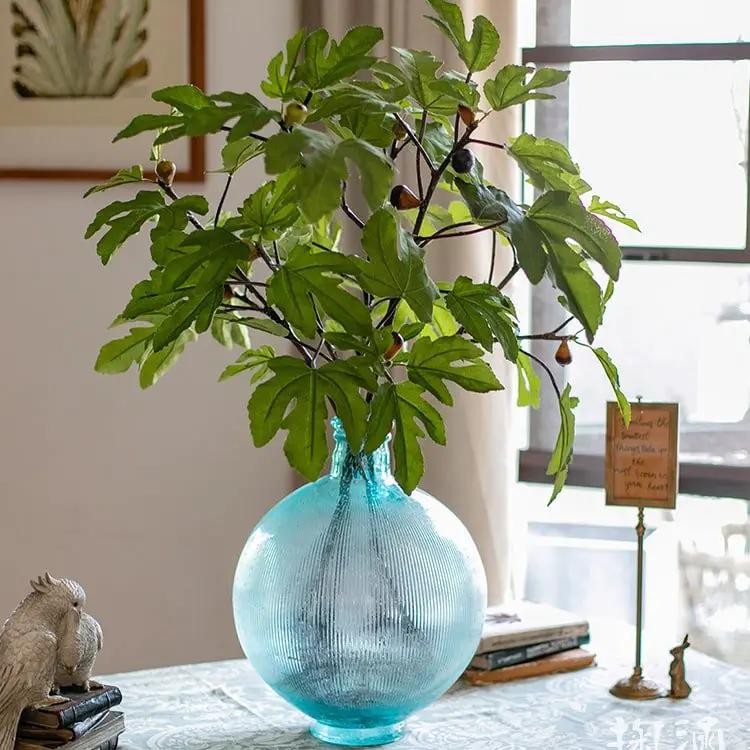Artificial Faux Fig Leaf Stem by RusticReach