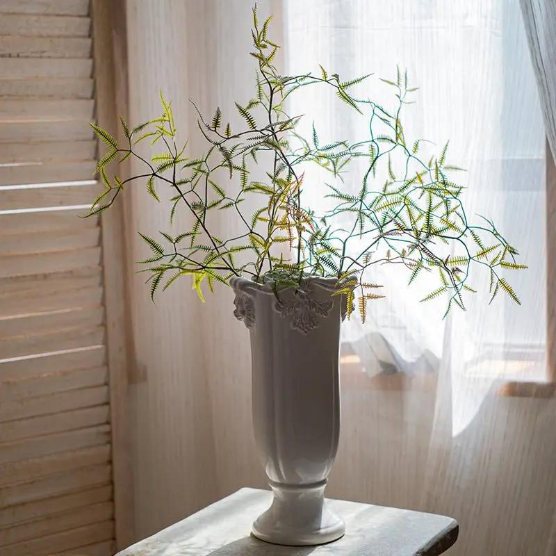 Artificial Faux Forked Fern Stem by RusticReach