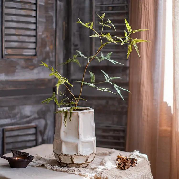 Artificial Faux Forked Fern Stem by RusticReach