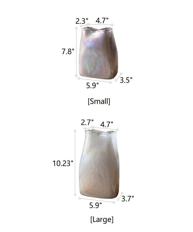 Gradient Color Art Glass Vase by RusticReach