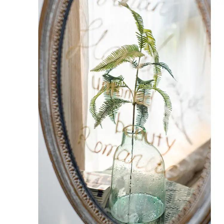 Artificial Green Fern Leaf Stem Plant 37" Tall by RusticReach