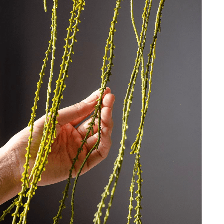 Artificial Vine Hanging Thin Succulent Stem by RusticReach