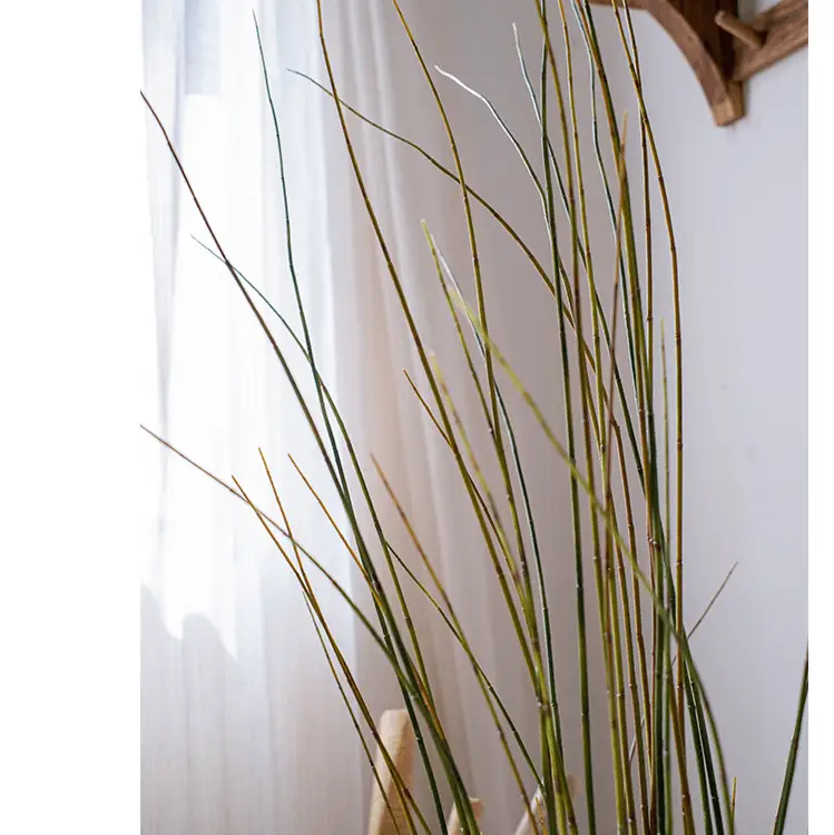 Artificial Faux Rough Horsetail Plant Long Stem 54" Tall by RusticReach