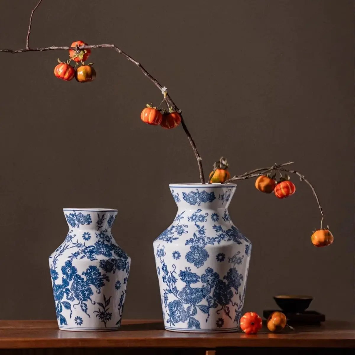 Indigo Porcelain Vase by RusticReach