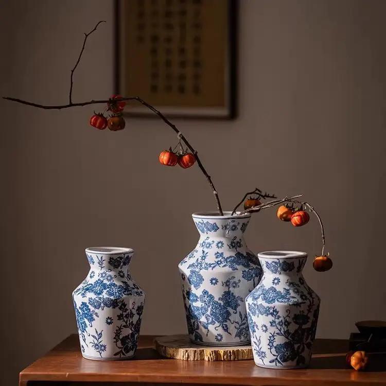 Indigo Porcelain Vase by RusticReach
