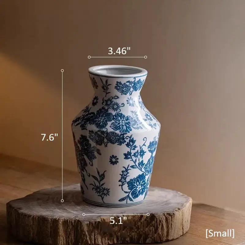 Indigo Porcelain Vase by RusticReach