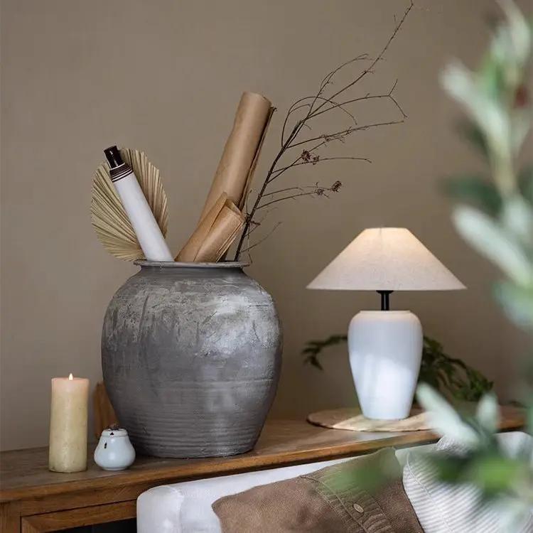 Large Antique Ceramic Pot by RusticReach