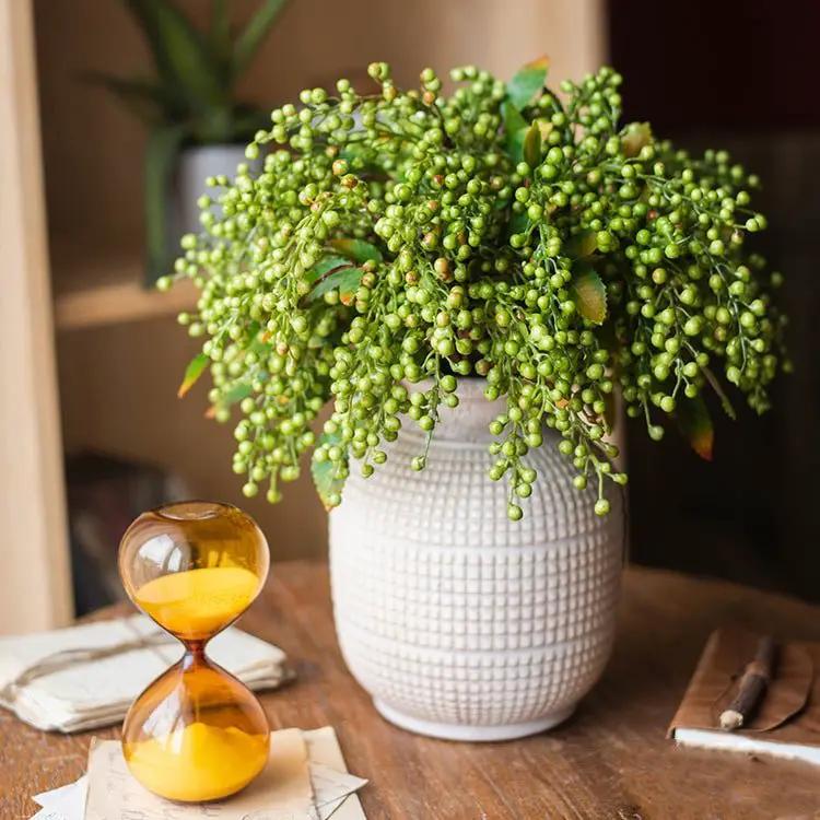 Faux Plant Linden Dilatatum Stem 17" Tall by RusticReach