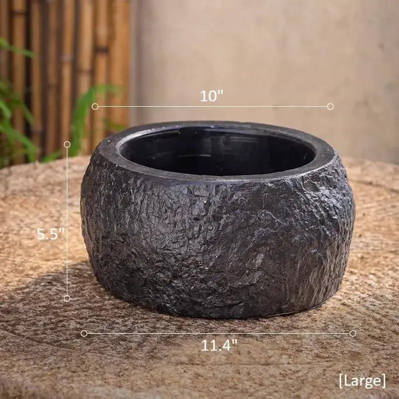 Mesa Cement Pot Planter by RusticReach