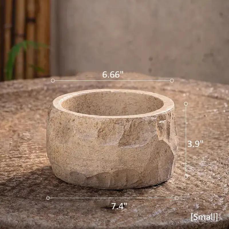 Mesa Cement Pot Planter by RusticReach